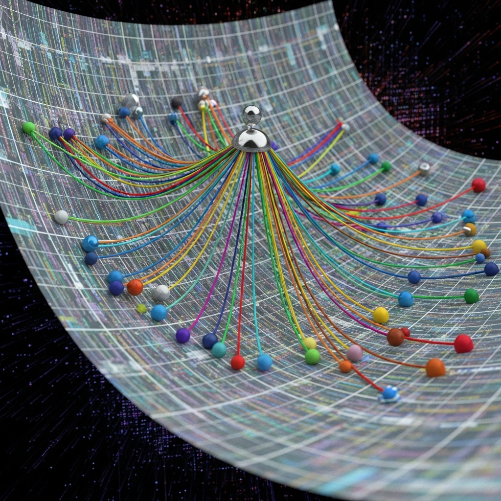 Geometria hiperboliczna odkrywa ukryte wzorce w sieciach społecznościowych
